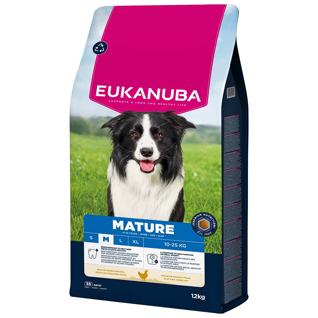 Euk dog mature medium breed chicken - <Product shot>