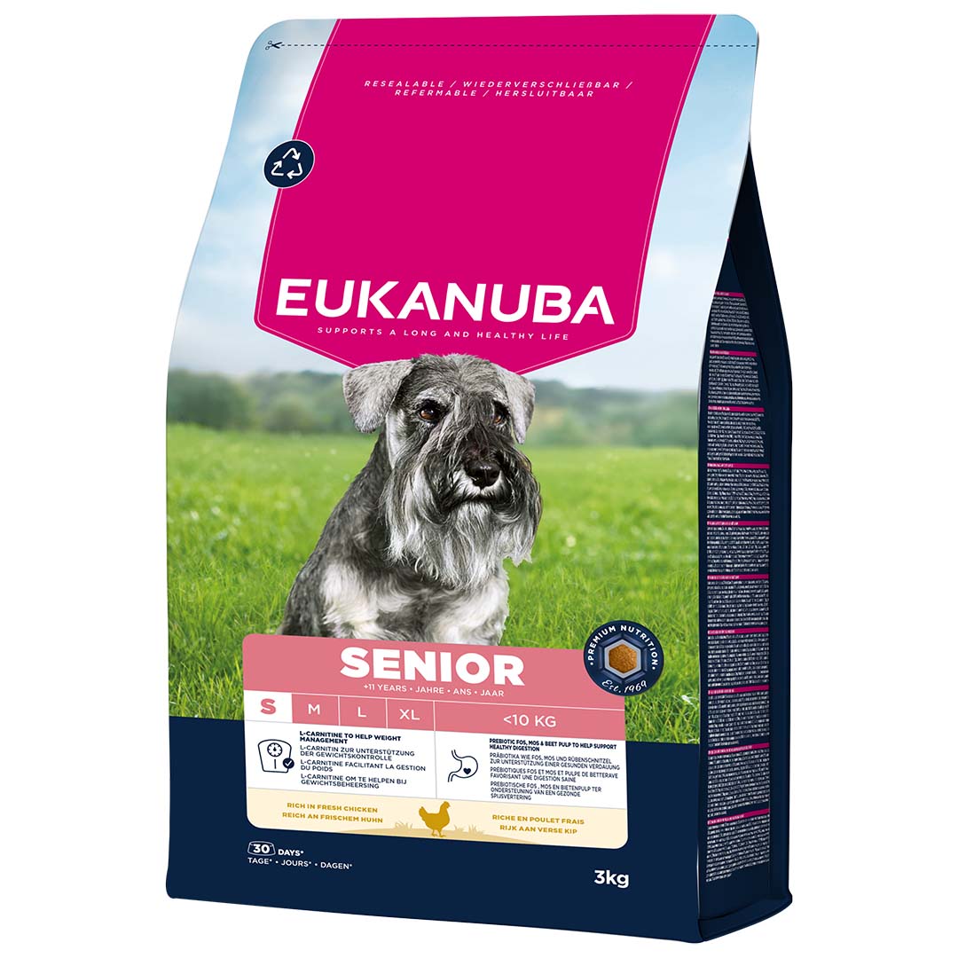 Euk dog senior small breed chicken - Laroy Group