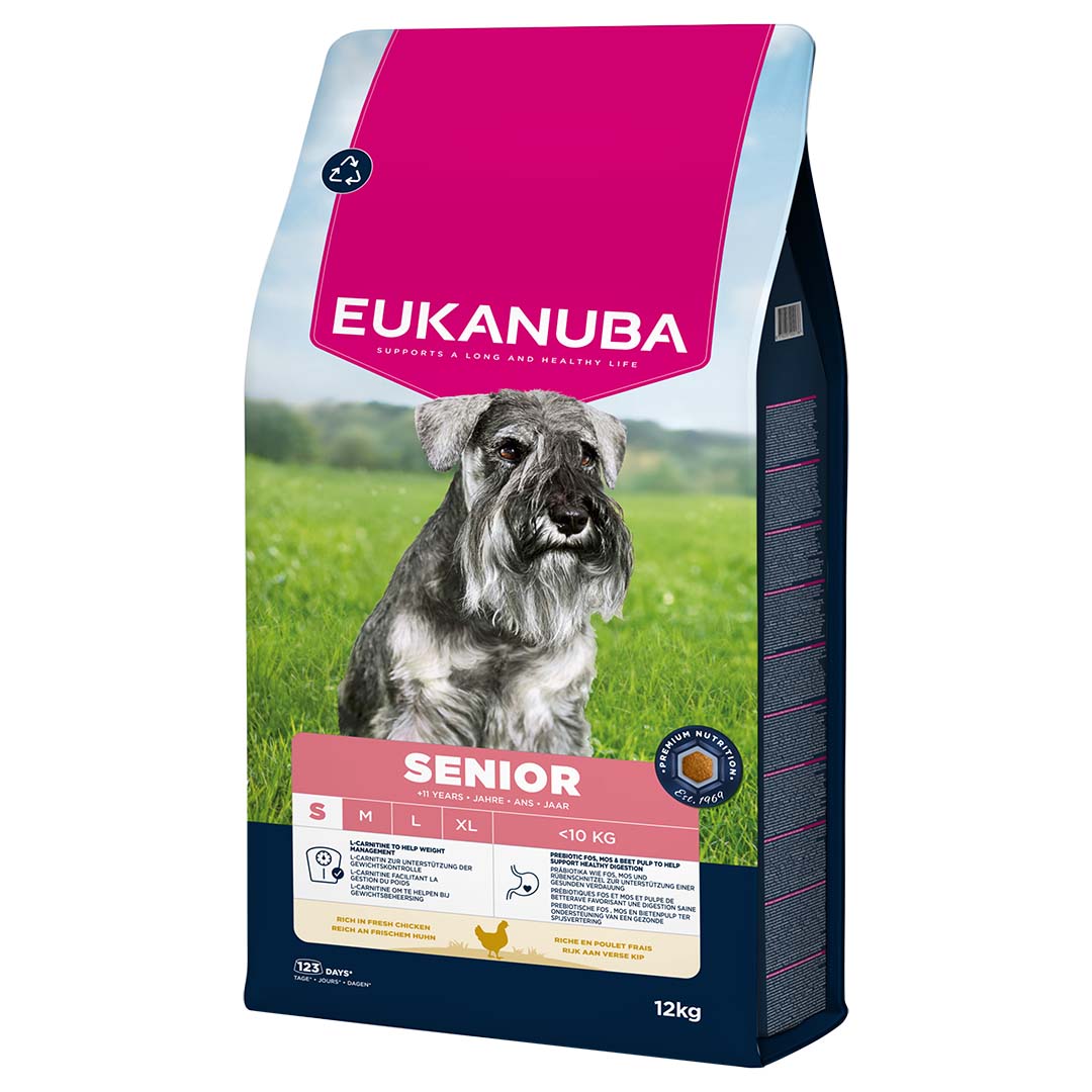 Euk dog senior small breed chicken - <Product shot>