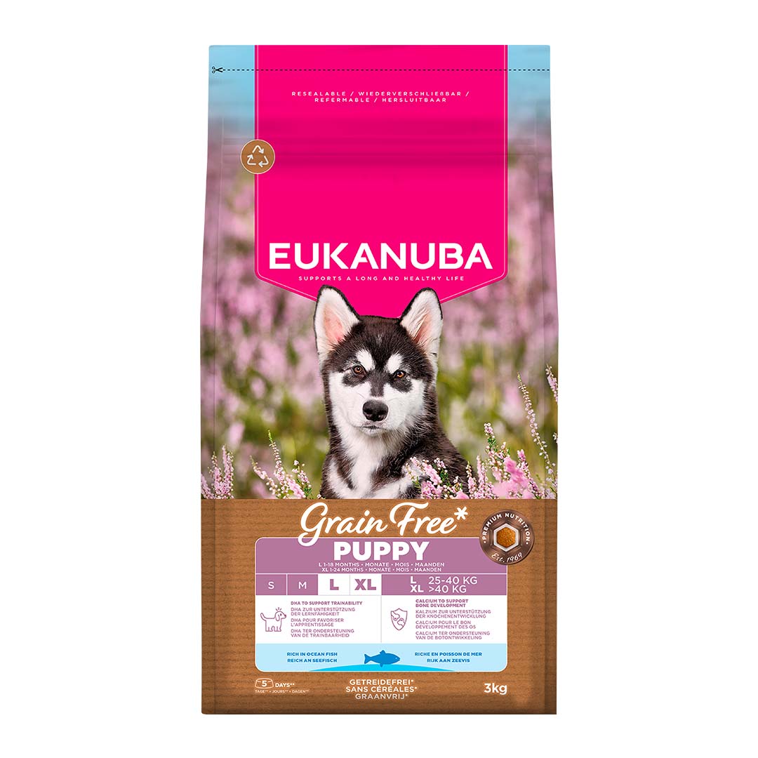Euk Grainfree Ocean Fish Puppy Large breed - <Product shot>