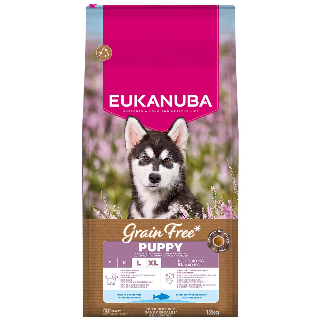 Euk Grainfree Ocean Fish Puppy Large breed - <Product shot>