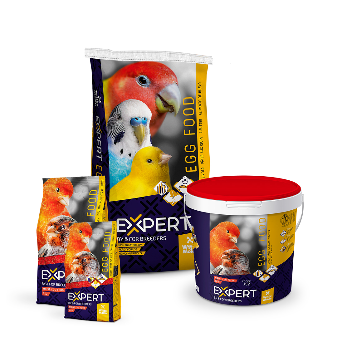 Expert egg food red - Verpakkingsbeeld