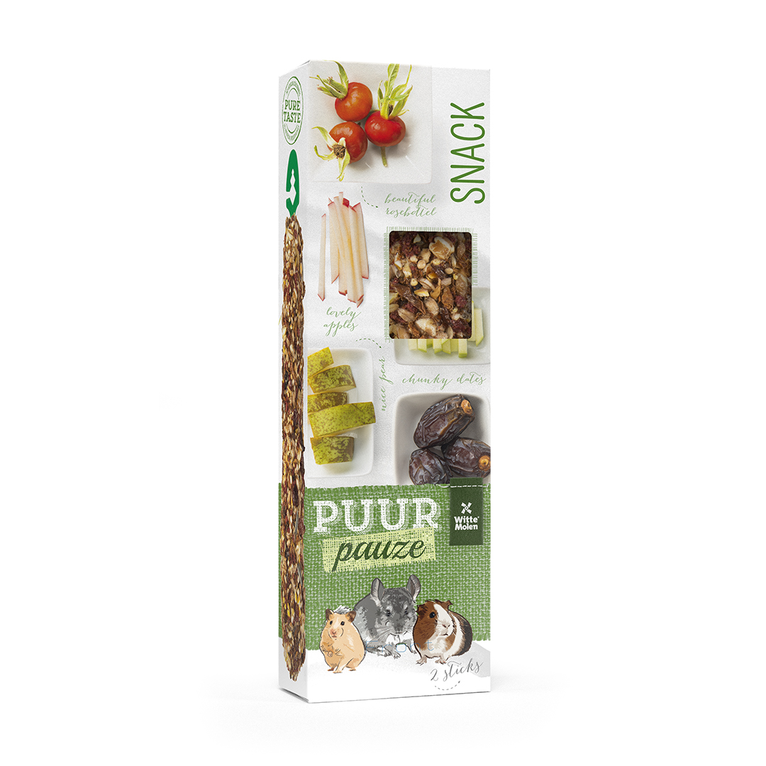 Puur pauze sticks pear and date - Product shot