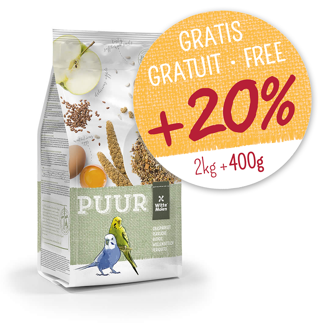 Puur perruche +20% - Product shot