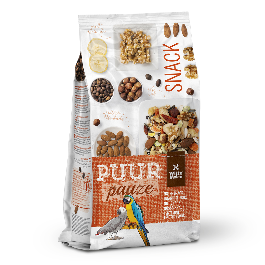 Puur pauze snack muesli parrot nuts - Product shot