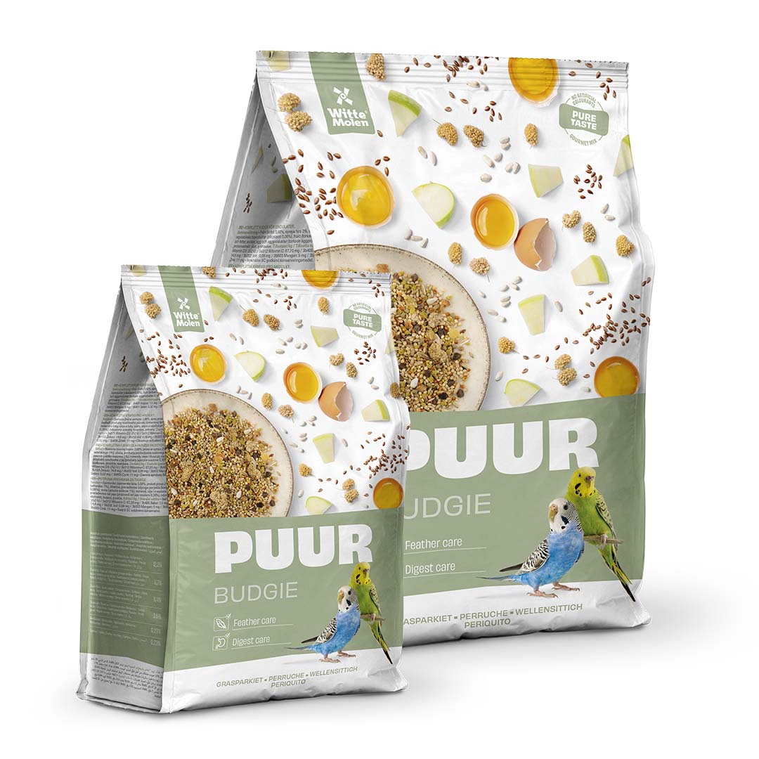 PUUR parkiet - Verpakkingsbeeld