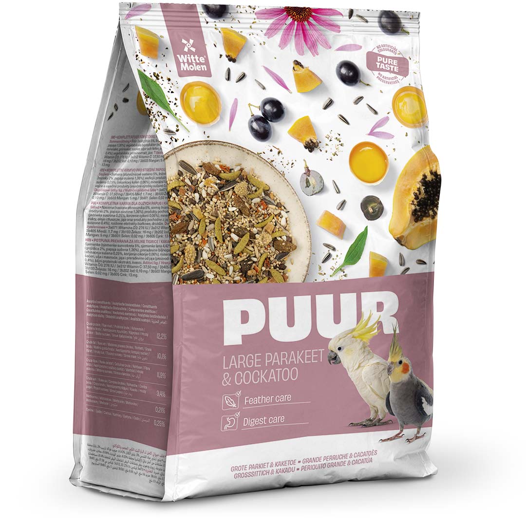 PUUR Grote parkiet & kaketoe - <Product shot>