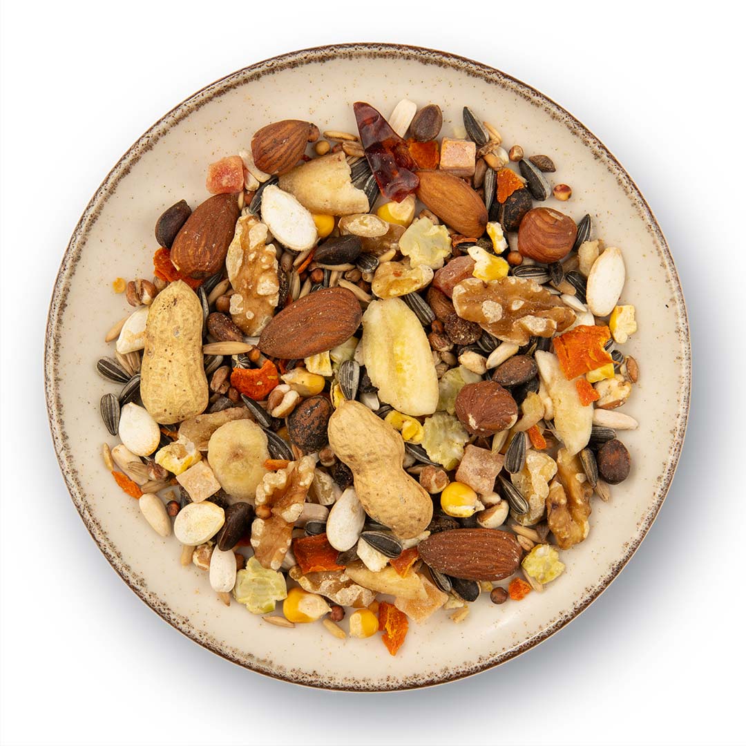 PUUR Snack muesli papegaai noten - Foodshot
