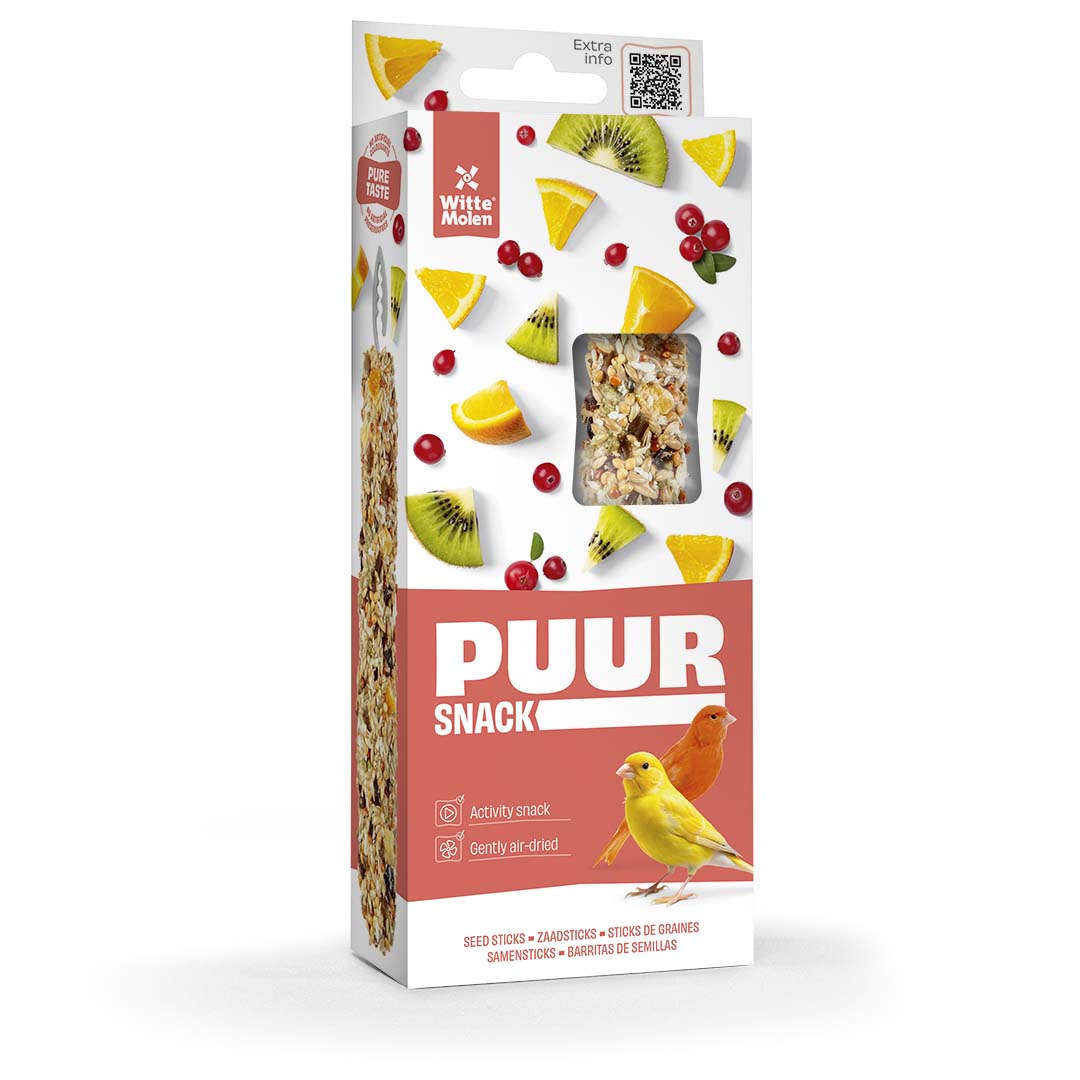 PUUR Sticks kanarie veenbes & kiwi - Product shot