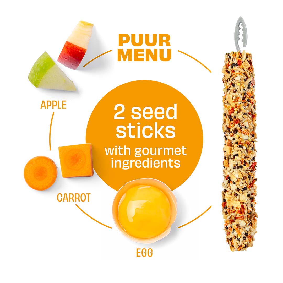 PUUR Sticks kanarie appel & wortel - Detail 1