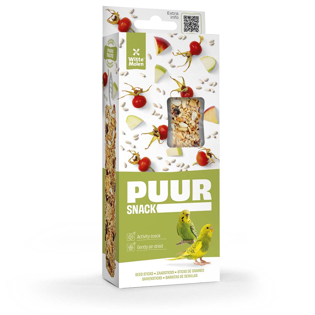 PUUR Sticks parkiet rozenbottel & appel - Product shot