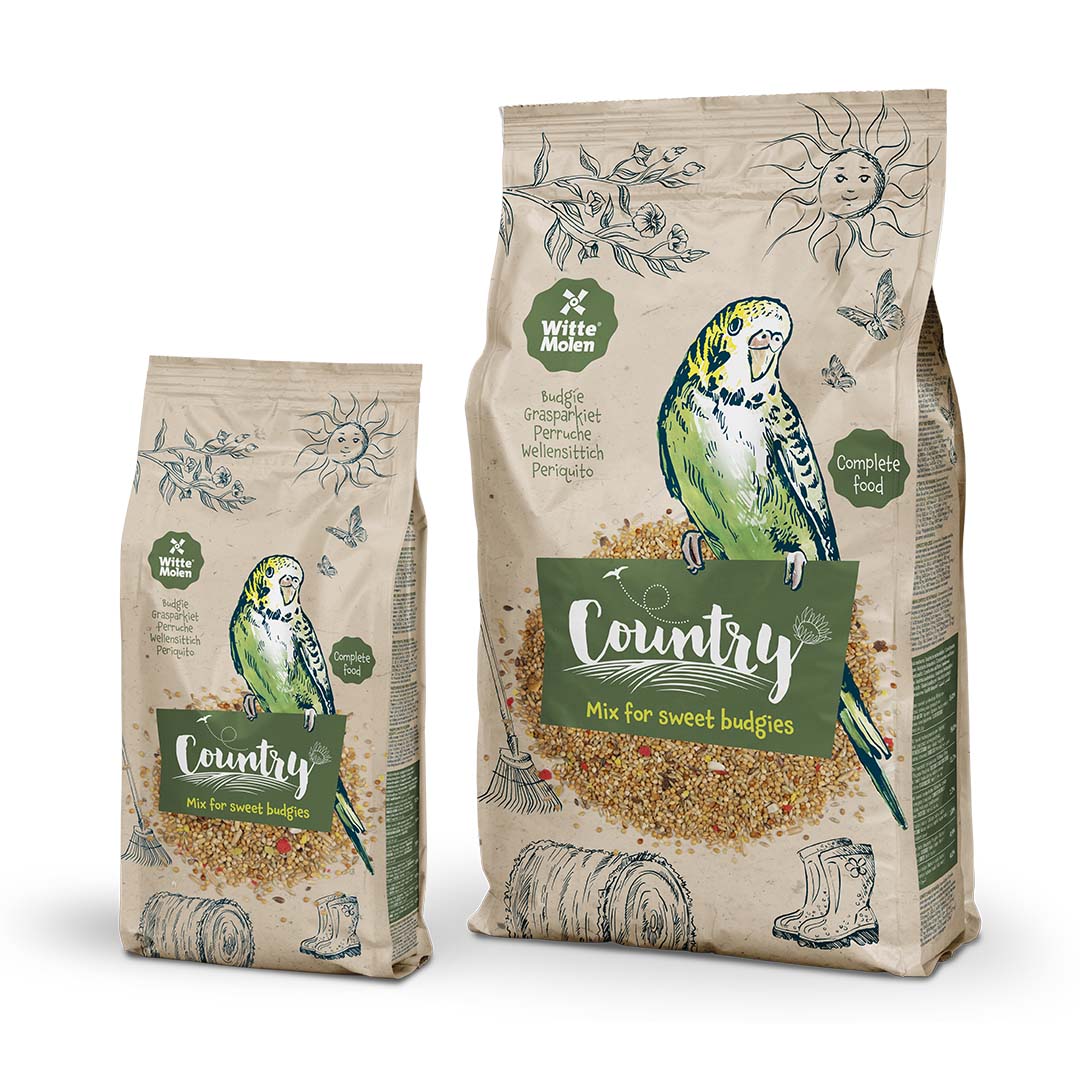 Country Budgie - Verpakkingsbeeld