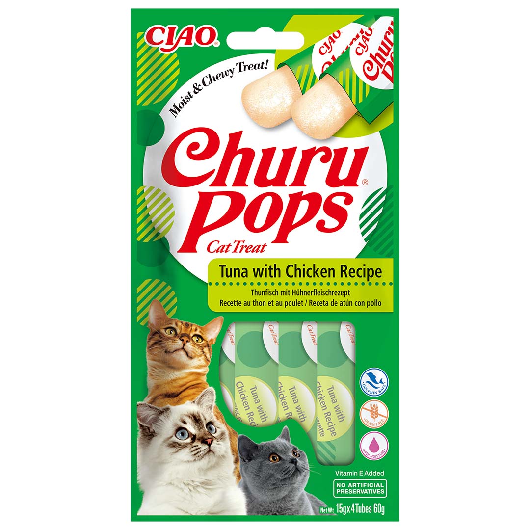 CIAO Churu Pops tonijn&kip - Product shot