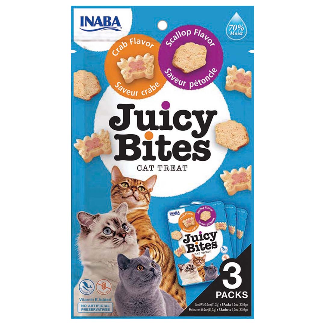 CIAO Juicy Bites sint-jakobsschelp&krab smaak - Product shot